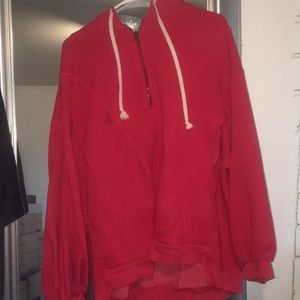 Oversized free people hoodie